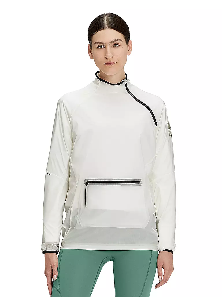 On Damen Jacke Windbreaker Active Weiss